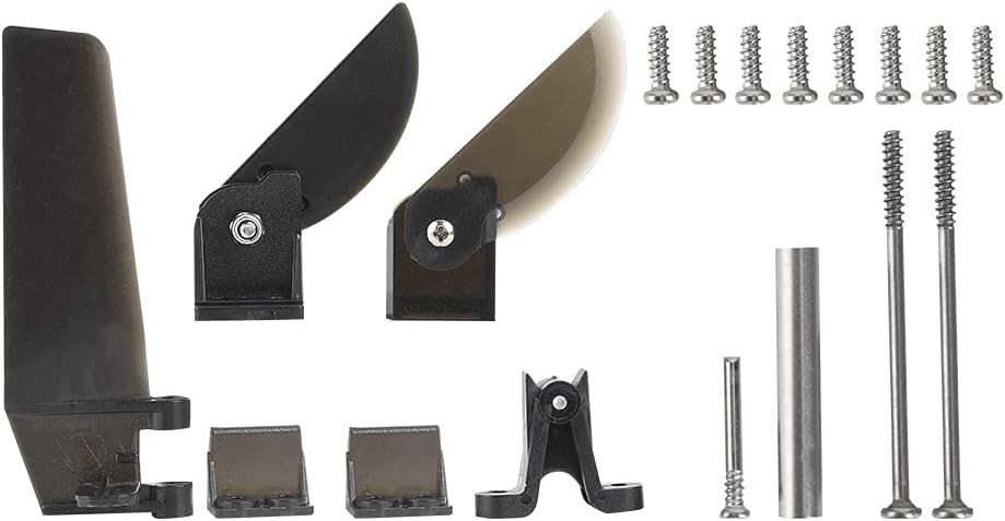 Voluxe Tail Rudder Parts for FT012, Steering Tail Rudder Parts, Steering Vane Tail Rudder Boat Parts Toy Boat Fits for FT012 Brushless RC Boat Rc Rudder