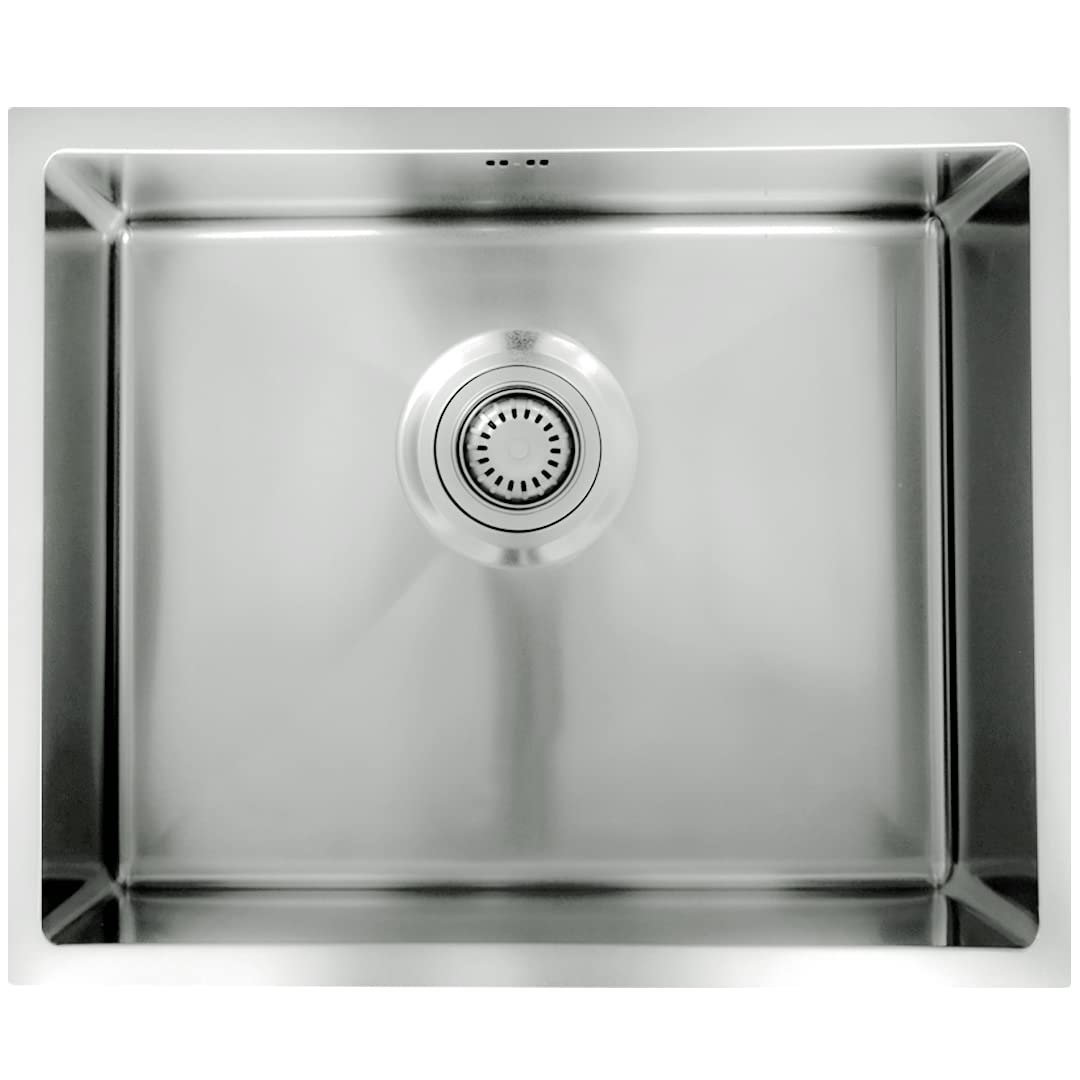 Essebagno Luisa évier 1 cuve seule 55x45 en inox