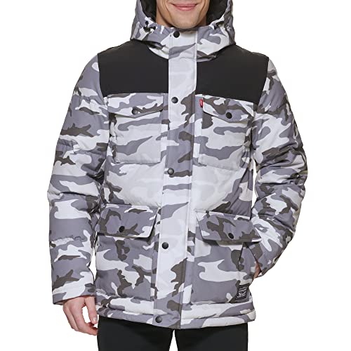 Image of Levi's Men's Arctic Cloth Quilted Performance Parka