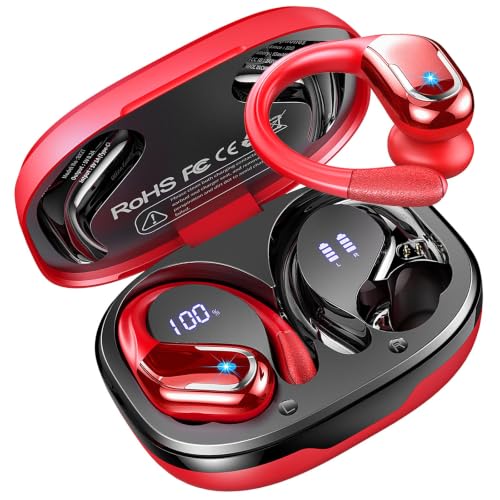 Image of Wireless Earbuds, 75hrs Bluetooth 5.4 Headphones Sport, In Ear Earphones