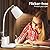 GONDSILY LED Desk Lamp with USB Charging Port Touch Control 3 Color Modes, Stepless Dimming, Home Office Desk Lamp, LED Small Desk Lamp in University Dormitory, Study Desk Lamp, Gooseneck Lamp