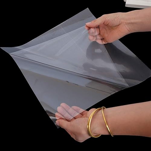 Miniatura 3 de 25 plantillas en blanco de 4 mil de material transparente Mylar plantillas de 12 x 12 pulgadas para hacer plantillas de pintura, plantillas de
