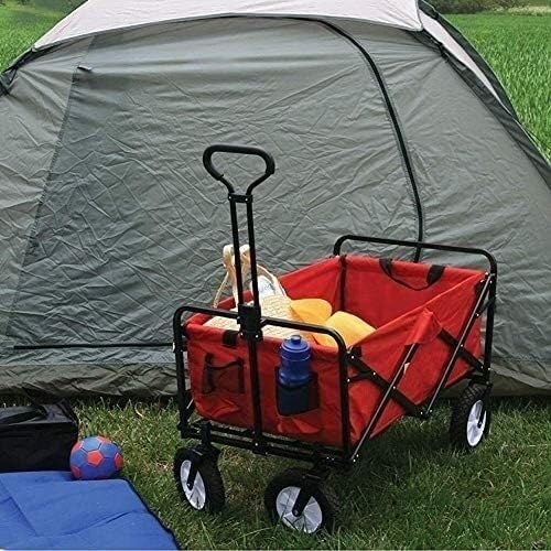 Festival Trolley Camping Trolley Garden Trolley Folding Camping Wagon Cart Garden Beach Wagon Cart Heavy Duty lity Transport miniatura 6