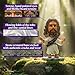 Jesus Bobblehead – 4.29” Mini Dashboard Jesus for Car, Durable Resin Figurine – Christian Car Decor & Religious Accessories, Tiny Jesus Dashboard Ornament – Perfect Baptism Gift (Purple)