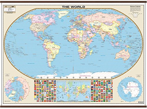 World Large Scale Wall Map Buy Online In United Arab Emirates At 