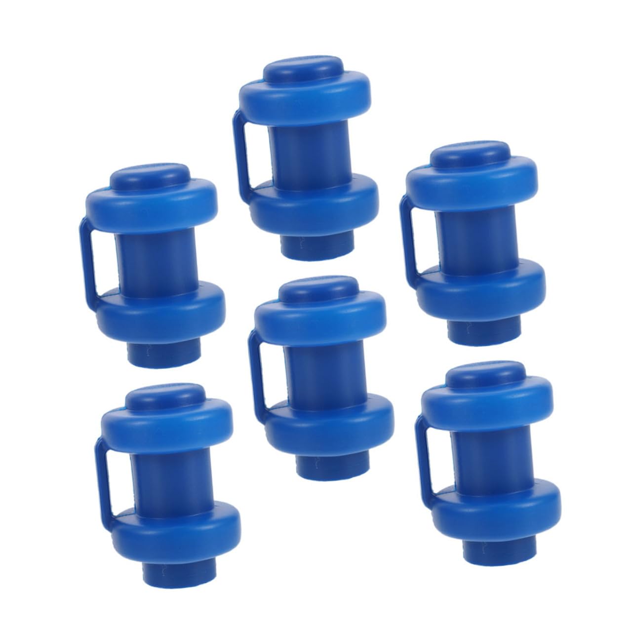 GOOHOCHY 6Pcs Durable Trampoline Pole Caps Wear Resistant Replacement Accessories for Trampoline Maintenance for Secure Net Connections
