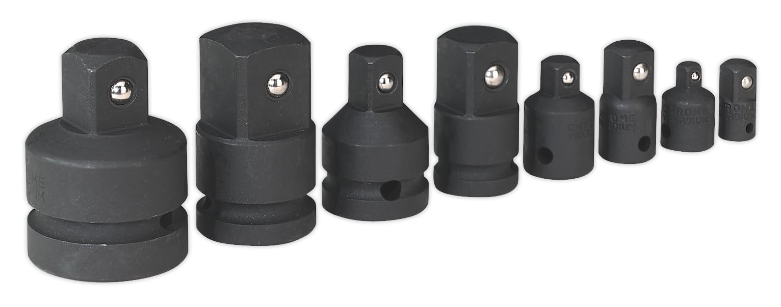 Sealey AK5900 Impact Socket Adaptor Set 8Pc