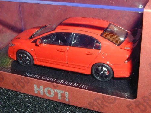 Amazon | エブロ 1/43 ホンダ シビック 無限 RR (再入荷) レッド 完成