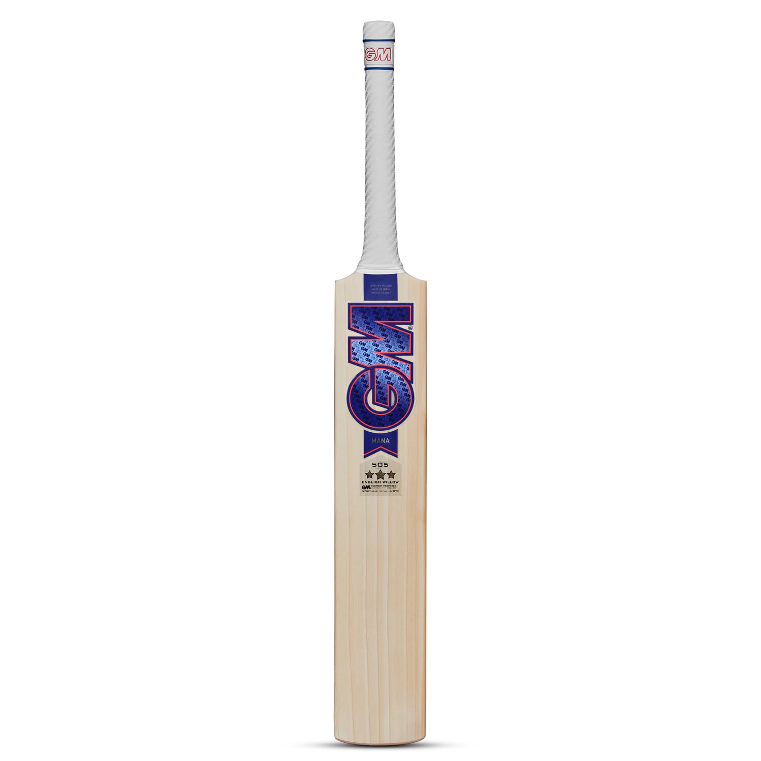 GM Mana 505 English Willow Cricket Bat Short Handle Mens, One Size