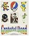 Grateful Dead - Assorted Icons - Die Cut Vinyl Sticker Decal Sets - ( 4" x 5" - For entire collection)