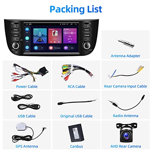 Podofo DAB+ Autoradio con Wireless Carplay, GPS