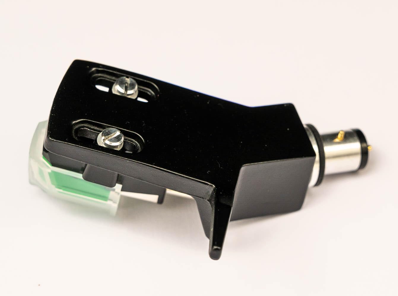 Testina braccio dritto nero, cartuccia AT-VM95E, pennino ellittico per TEAC TN3B, TN280BTBK, TN300, TN280