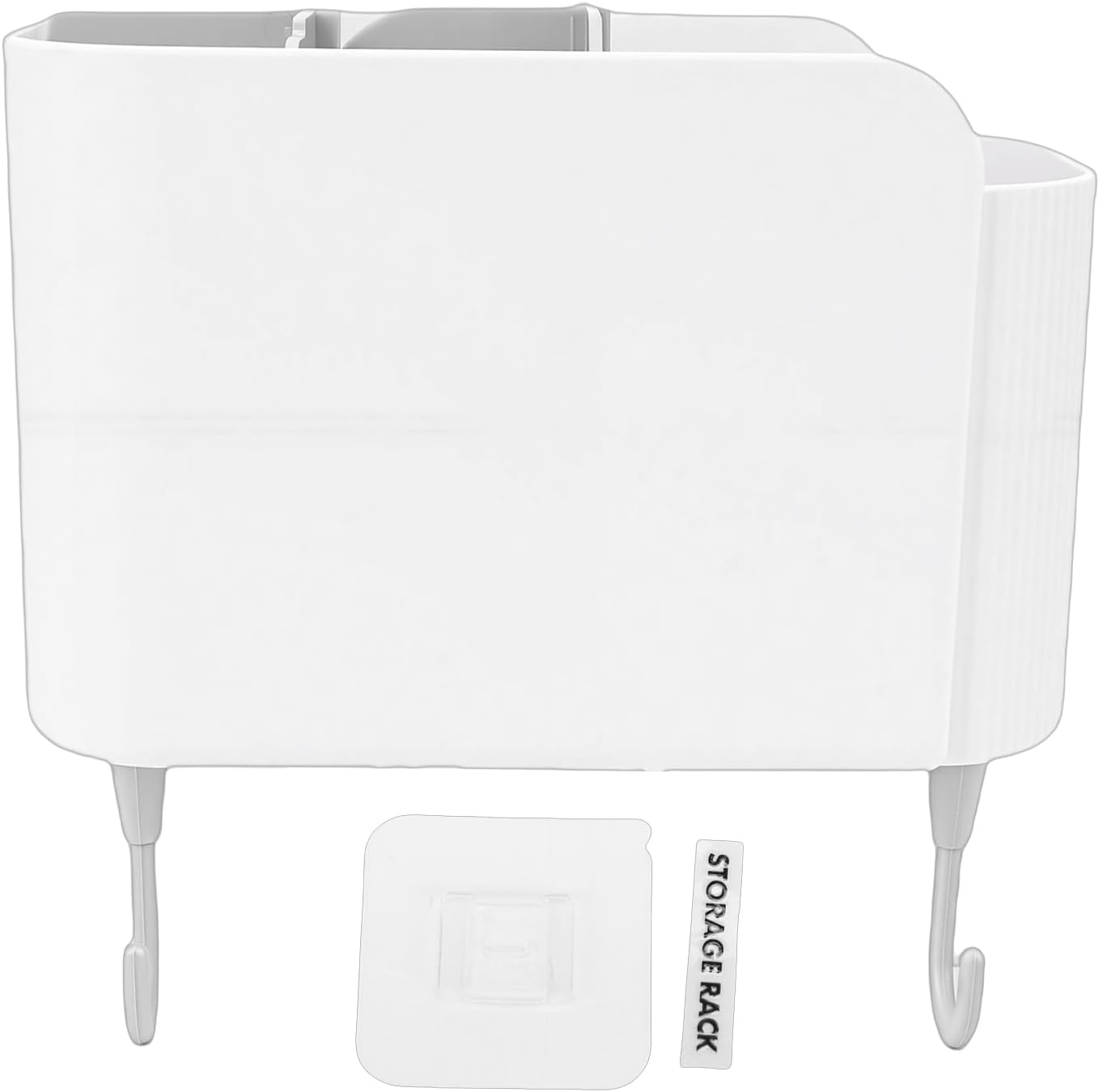 Wall Mounted Utensil Holder | Fits Kitchen & Bathroom