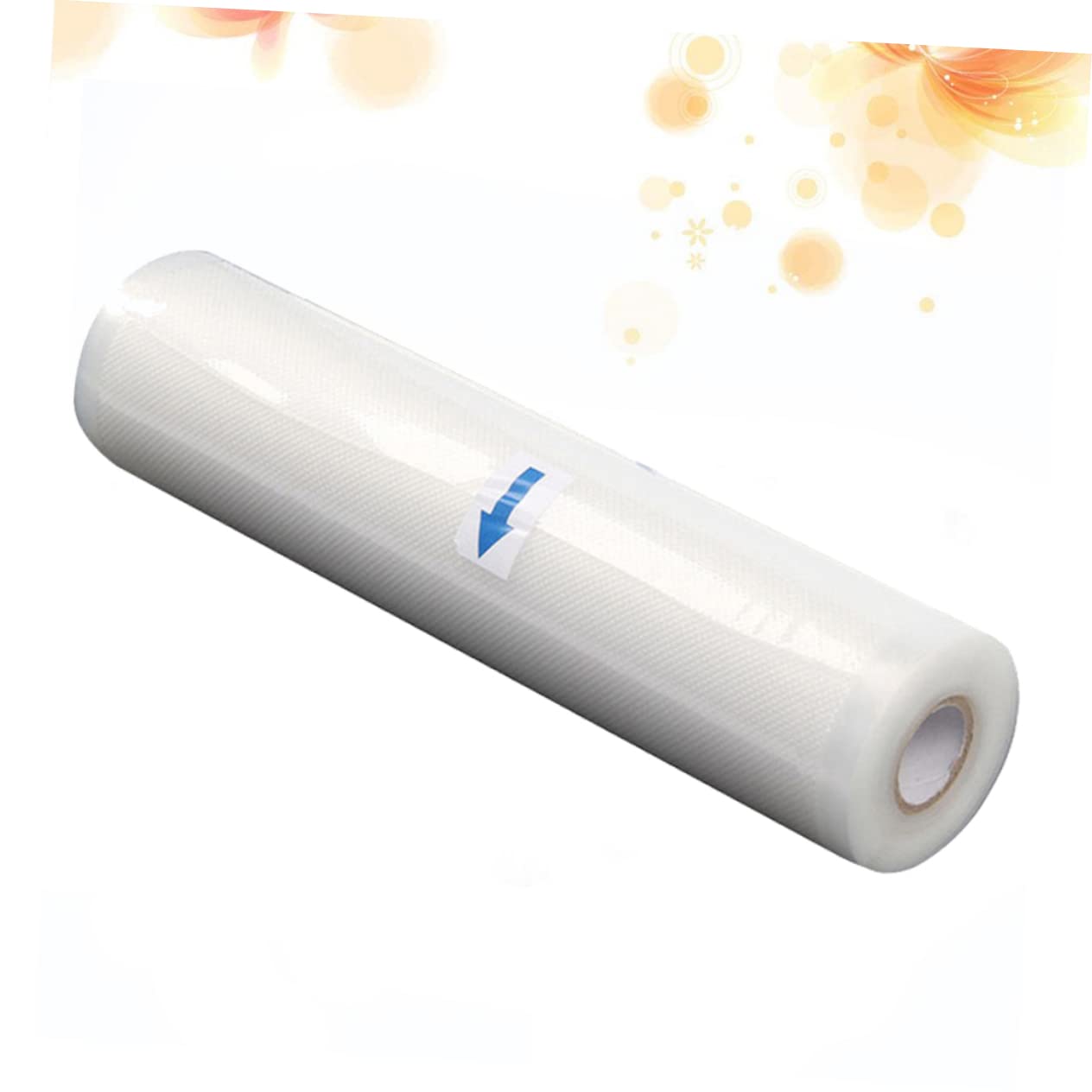 BESTonZON Sacchetti Goffrati Sottovuoto Per Conservazione Alimenti Rotolo Per Sigillatrice Sottovuoto Bianco