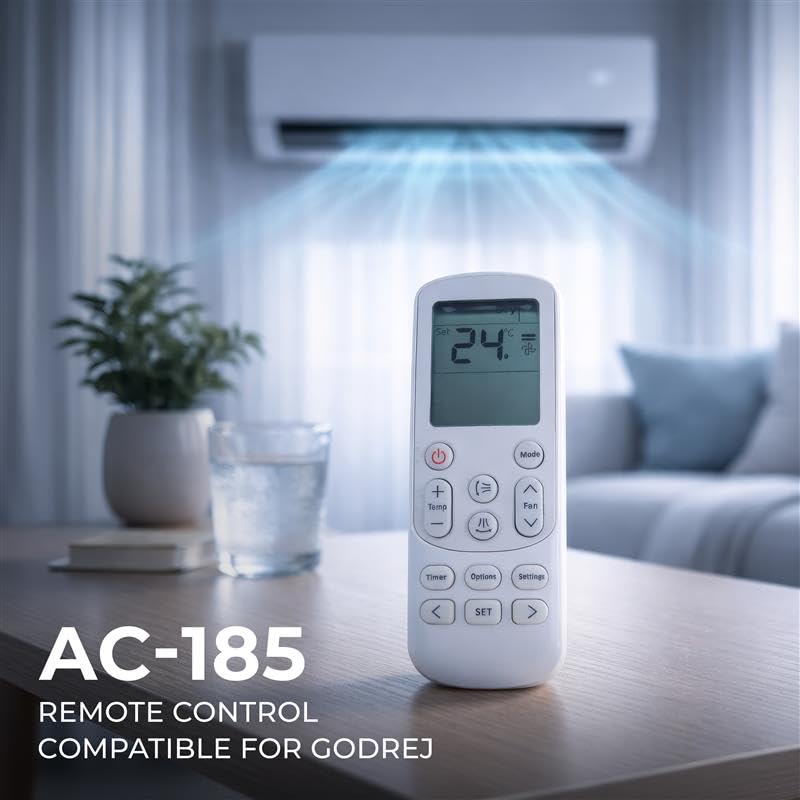 Image of Electronic Spices AC Remote | Compatible with Godrej AC (Model AC-185) with AAA Batteries