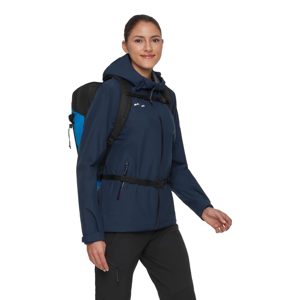Mammut Alto 18 | Zaino da Viaggio e Lavoro con Supporto per Bastoncini da Trekking | Glacier Blue, 18 l