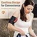 Cordless Wrist Heating Pad for Arthritis & Carpal Tunnel Relief, FSA Eligible Items List Hand Wrap Brace 3 Heats and Vibrations, Versatile Heating Pad HSA Approved Products Only