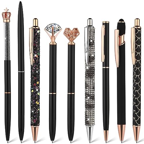 TIESOME 9 Pcs Ballpoint Pens