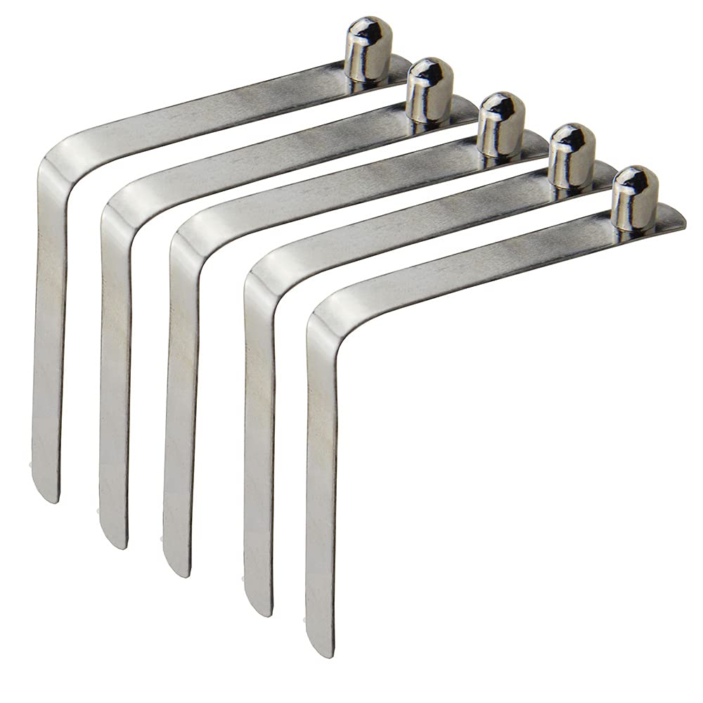 UP100 50pcs Kayak Paddle Tent Pole 5.5mm/6mm/7mm /8mm/9mm/10mm Push Button Single Solid Spring Awning Accresories Telscopic Tube Camping & Caravan & Chair Tube Lock (10mm Leg 46mm)