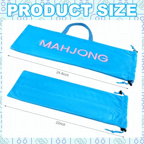 Bolsa de almacenamiento para rack Mahjong 22 x 9 pulgadas miniatura 2