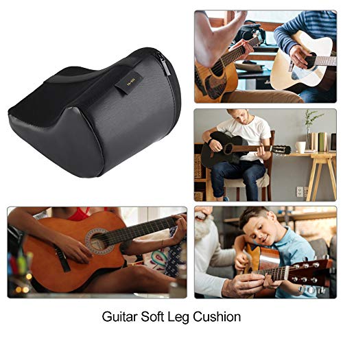 Bnineteenteam Durable Guitar Cushion Guitar Soft Leg Pad Portable Guitar Leg Pad Musical Instrument Accessories