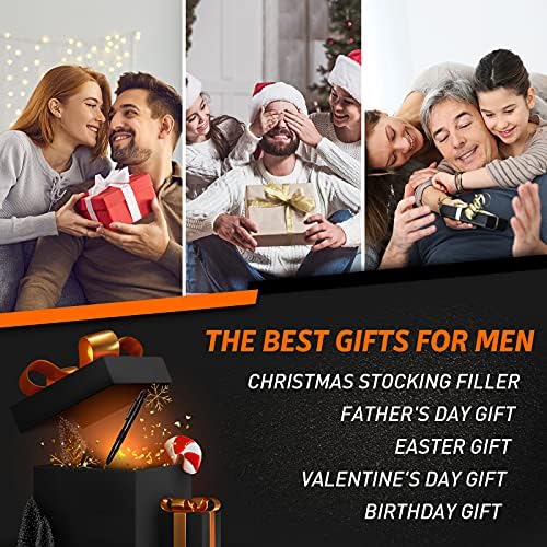 BIIB Gifts for Men, Gadgets for Men Multi Tool Pen, Mens Gifts for Dad Birthday Gifts for Men Who Have Everything, Mens Christmas Gifts for Him Stocking Fillers for Men, Father's Day Gifts