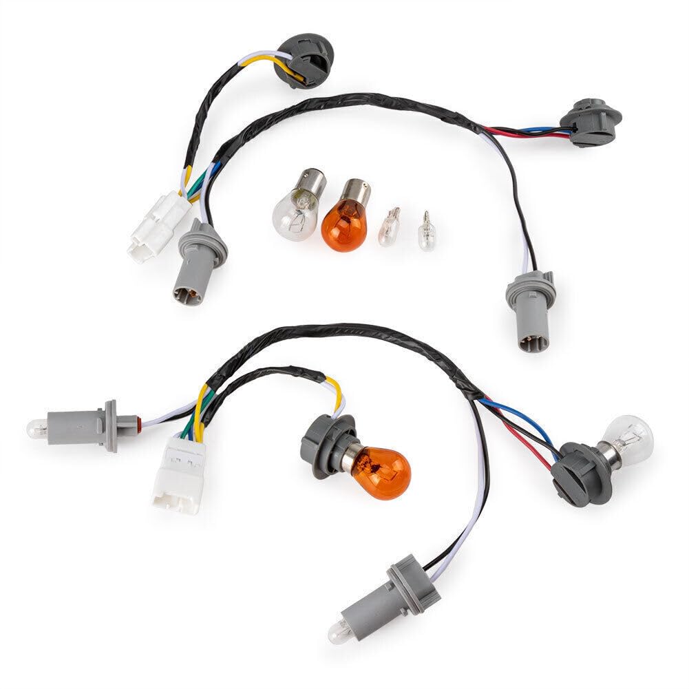 2セット 2011-2014 ヒュンダイ ソナタ リアテールライト ランプソケット&amp;配線ハーネス用