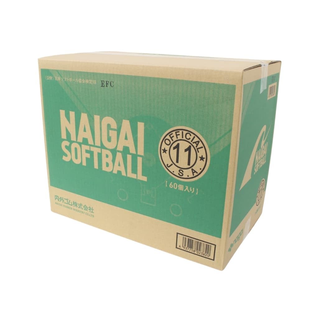 Amazon.co.jp: 内外ゴム(NAIGAI) 新デザイン ナイガイソフトボール 11