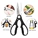 Kitchen Knife Set 15 Pieces with Wooden Block Sharpener 6 Pieces Serrated Steak Knives, homgeek Professional German X50Cr15 Stainless Steel Sharp Pakkawood Handle Chef Knife Block Set Full-Tang Forged