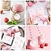 FYSUIMU 1000Pcs Pink Bow Thank You Sticker Watercolor Bowknot Paper Decal Coquette Cute Seal Sticker Label for Bachelorette Party Supplies, 1.5 in
