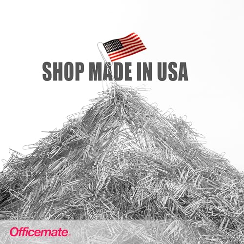 Officemate No.1 Smooth Paper Clips, Pack of 10 Boxes of 100 Clips Each, 1000 Clips Total (99911) image 2