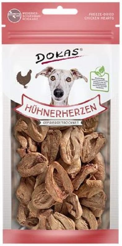 DOKAS - Hühnerherzen 8er Pack (8 x 22g) – Ansicht 2