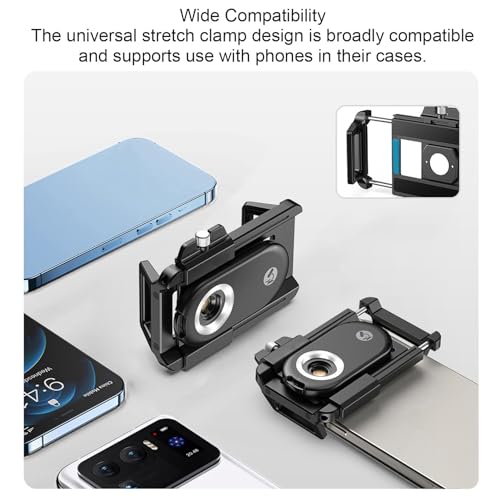 Microscope de téléphone portable zoom 100-200x avec clip universel