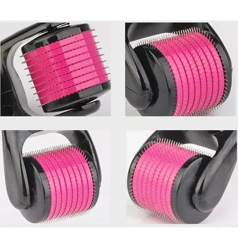 Image of Derma Roller 0.5mm With 540 Titanium Needles | Suitable for Anti-aging | Open Pores | Acne Scars | Hair & Beard Growth | Skin Care | Women and Men