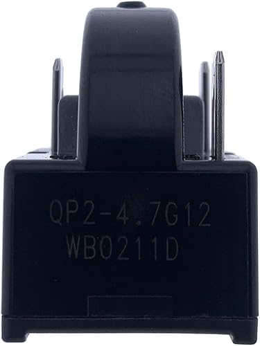 QP2-4.7G12 Relé de arranque PTC para refrigerador y congelador de 3 pines para Frigidaire, Magic Chef, Danby, Maytag