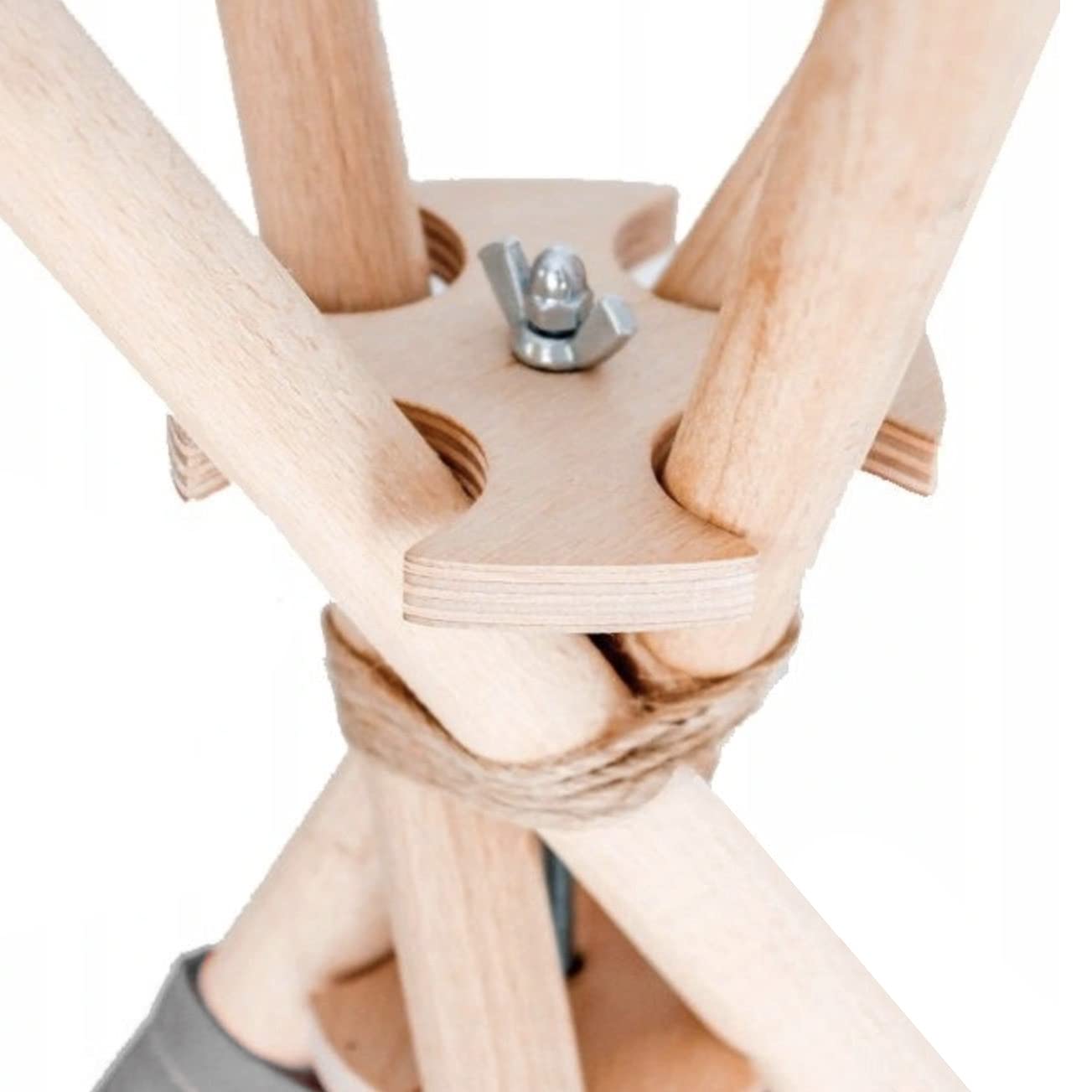 PaLulli Teepee Tent Stabilizer Anti Collapse System for Teepee Tool, Teepee Blocking System Stabilization System Tool Kit for TeePee