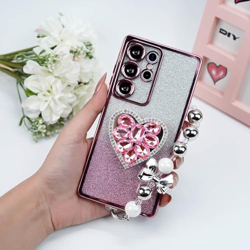 Image of Peeperly Back Cover Case for Samsung Galaxy S23 Ultra Scratch Resistant Anti-Slip TPU Shockproof Protective Durable Sweet Affair Case for Girls & Women(Purple)