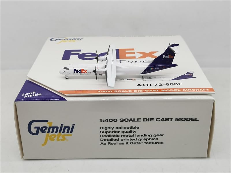 Amazon.co.jp: Geminijets 1:400 完成品 for FedEx Express ATR 72