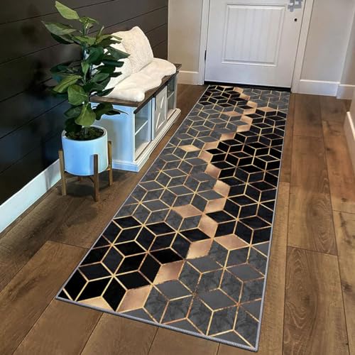 Tapis de couloir antidérapant et lavable pour sécuriser l'entrée