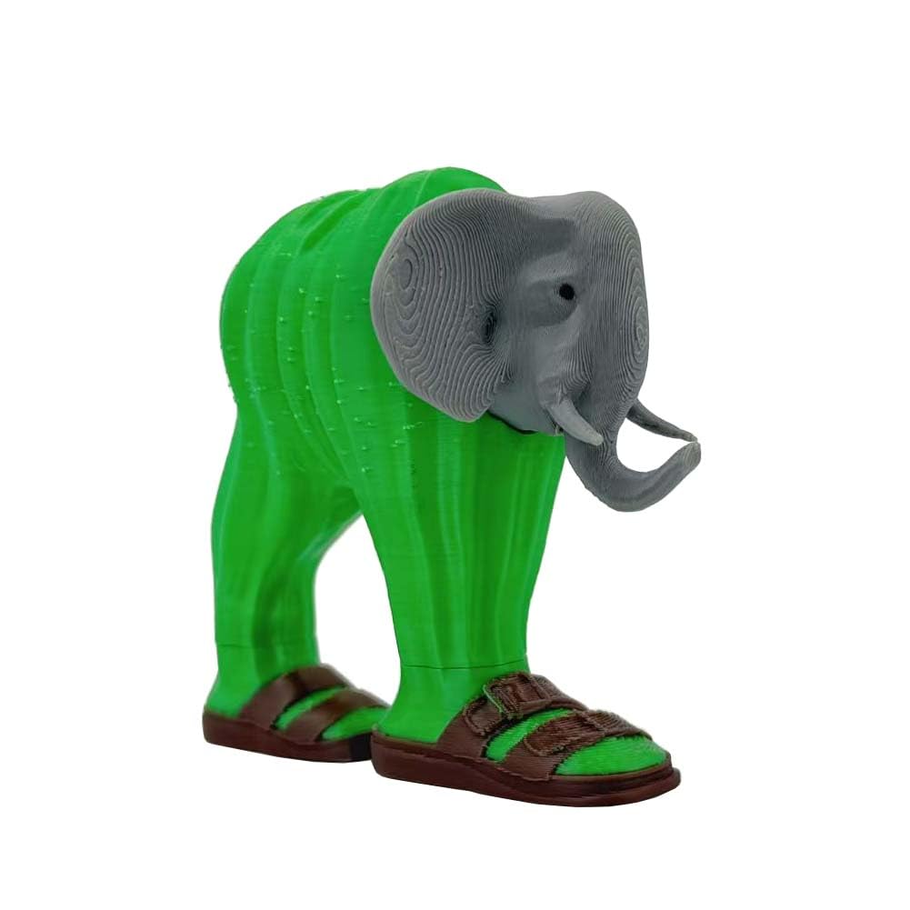 Jilijia Lirili Larila Figure Funny Brainrot Animals Model Anime Statue Collection Desktop Decoration Gifts for Fans 9CM