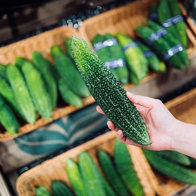Amazon.com : Bitter Melon Gourd 10 Seeds, Japanese Long (Asian
