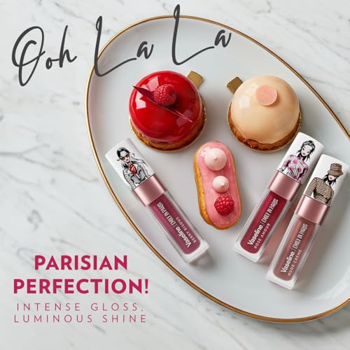 Image of Vaseline Emily in Paris Rose Amour Lip Oil | Intense Gloss | 24H Moisturisation | 4 g (Pack of 2)