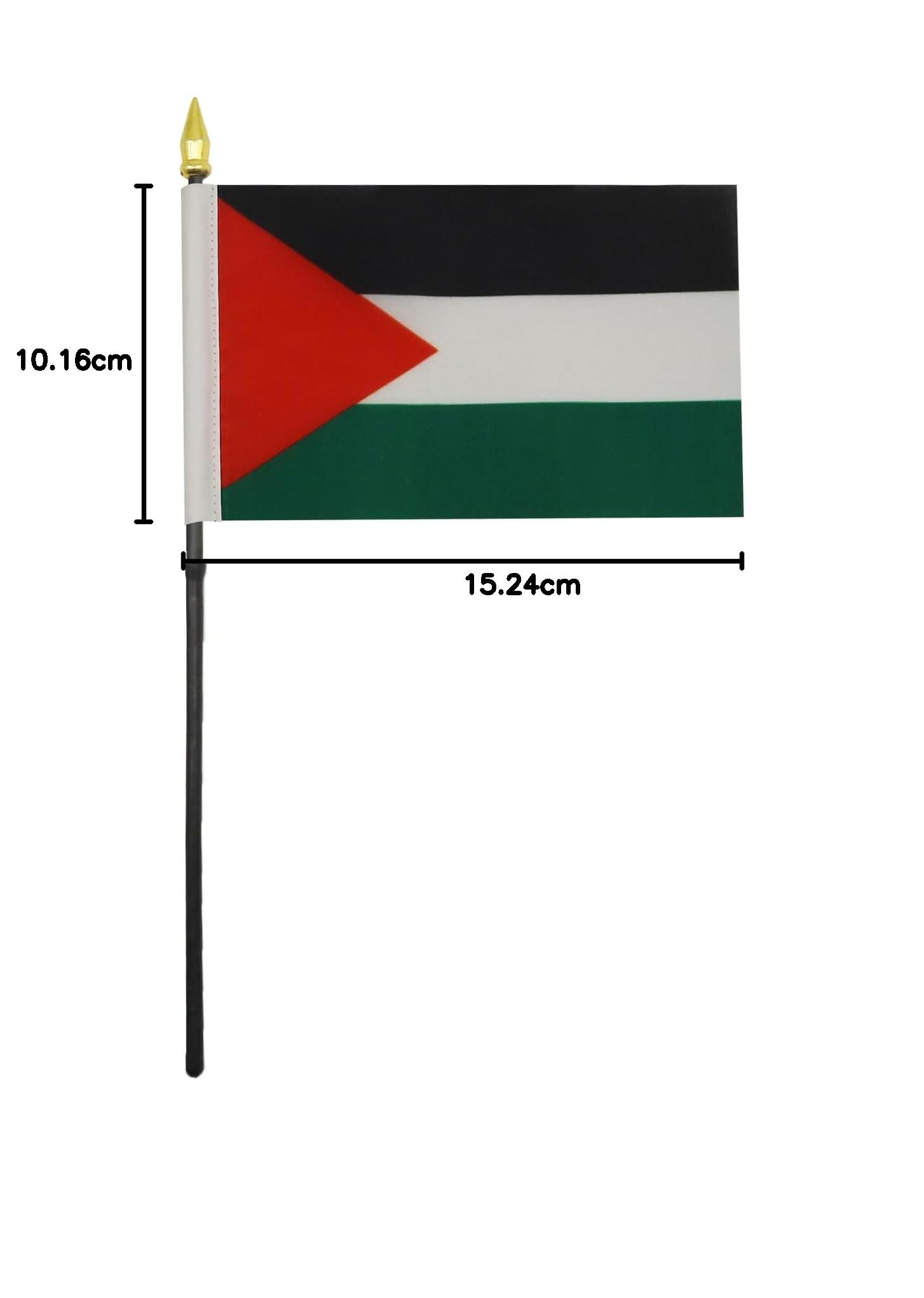 AZ FLAG Bandiera da Tavolo Isole TURCHE E CAICCHE 15x10cm Punta Dorata - Piccola BANDIERINA Inglese 10 x 15 cm