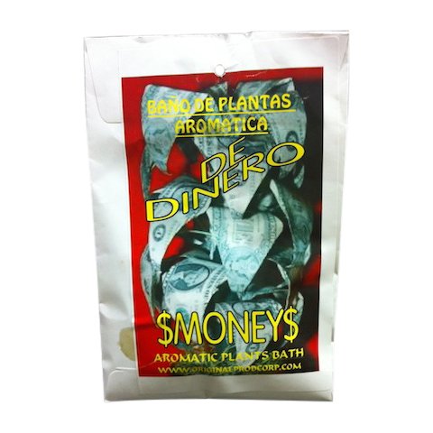 Original Botanica Money Drawing Herb Bath Spiritual Cleansing Body Wash Ritual Negative Energy Protection Herb Purification Attract Money Wealth Attraction Fortune