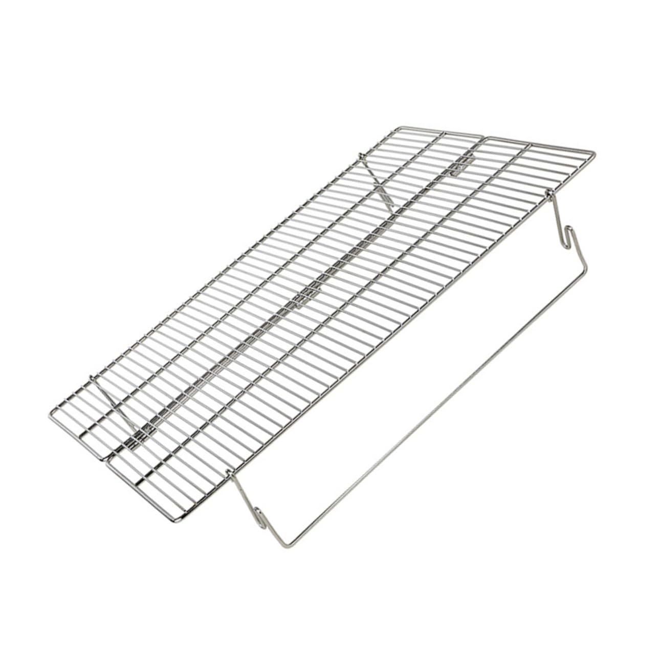 Milisten Portable Bbq Grilling Grid Stainless Steel Barbecue Grill Camping Outdoor Grill Rack