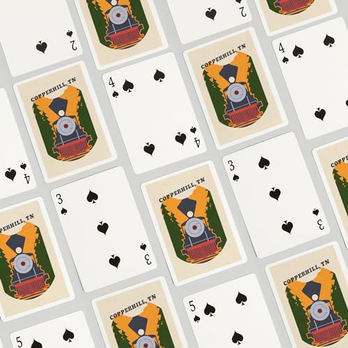 Baraja Poker Lantern Press Copperhill Tennessee 52 Cartas miniatura 4