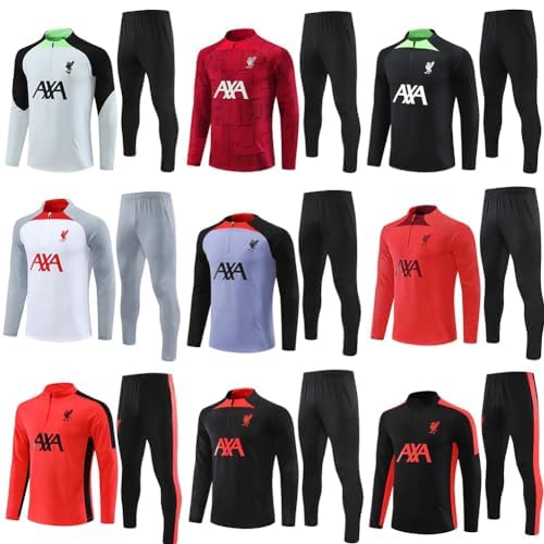 Amazon | リバプール 長袖 ユニフォームセット トレーニングウェア