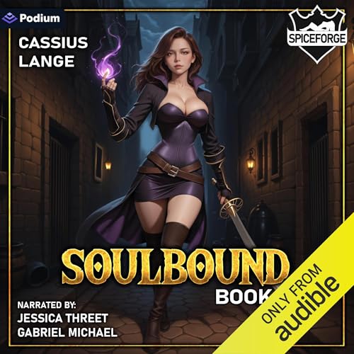 Diseño de la portada del título Soulbound 3: A Haremlit Fantasy Adventure