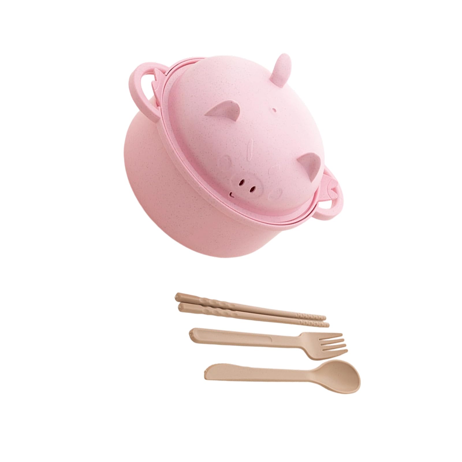 jiingekk Microwave Safe Strainer Bowl Set Includes Lid Handle Utensils for Easy Cooking Large Capacity Microwave Safe Bowl