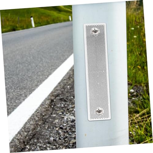 2 reflejantes rectangulares para seguridad vial miniatura 4